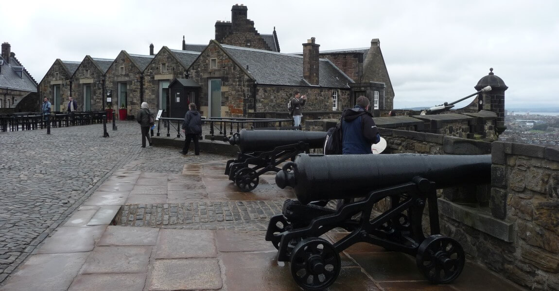 Edinburgh Castle - Kanonen
