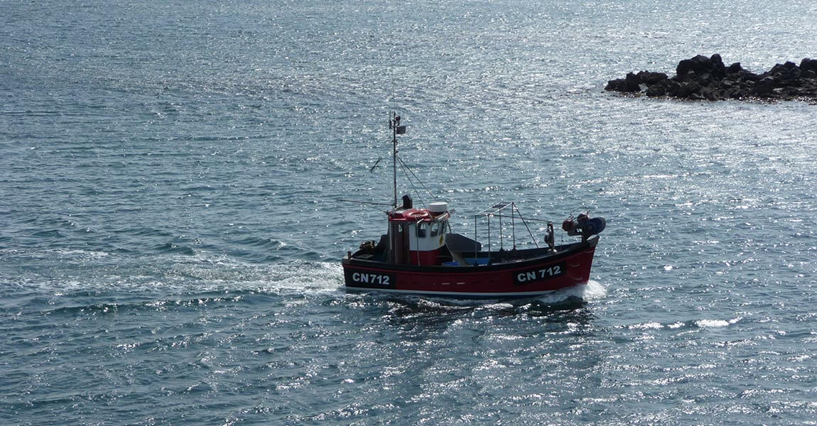 Fischerboot bei Islay