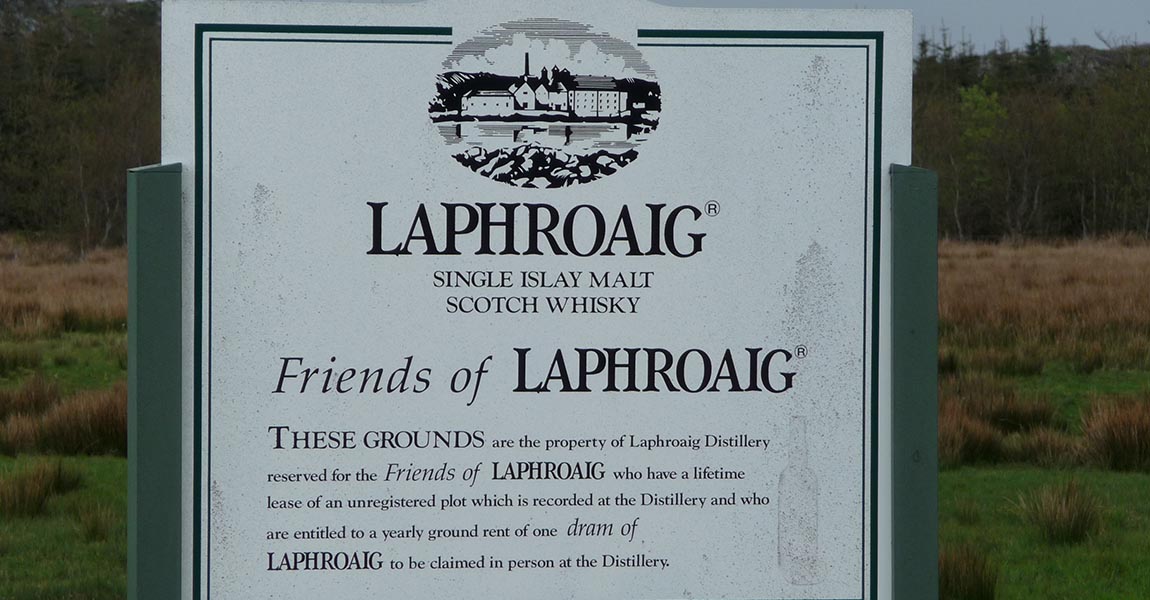 Islay - Laphroaig Destillerie