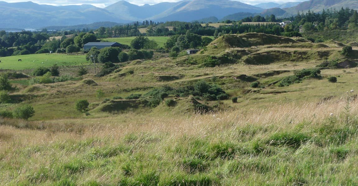 West Highland Way - Die Highlands sind bereits im Hintergrund zu sehen